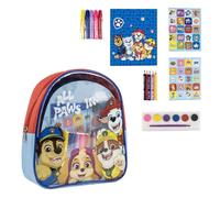 Backpack with Markers and Coloured Pencils Child Cerda Paw Patrol Multicolore 22x23x7 cm