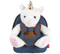 Perletti Unicorn Tiara Plush Backpack Blue Kids