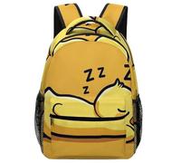 Backpack Wocute Lazy Duck Yellow Rucksack Men and Women School Bag Casual Pack Back for College Student Travel