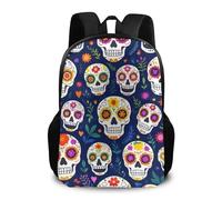 Backpack Woday Dead Cool Mexican Sugar Skull Rucksack Computer Daypack Lightweight School Bag for Laptop College Work