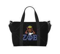 Backpack Zeta Phi Beta Travel Duffel Weekender with Shoulder Strap Sports Gym Overnight for Women Halloween and Christmas Gifts