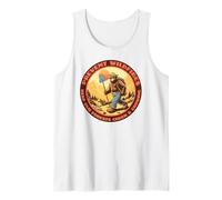 Backpacker Smokey Bear Keep Forests Green & Growing Hiking Tank Top