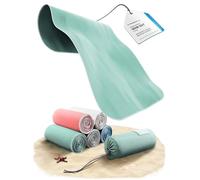 Backpacker's Journey Microfibre Travel Towel Sets- Quick Dry, Lightweight, Ultra Absorbent & Antibacterial - Beach, Camping, Gym & Swim - Sizes S to XL with Mesh Bag