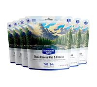 Backpacker's Pantry Three Cheese Mac & Cheese - Freeze Dried Backpacking & Camping Food - Emergency Food - 24 Grams Protein, Vegetarian, Pack of 6