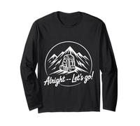 Backpacking Adventure Hiking Design - Outdoor Explorer Long Sleeve T-Shirt