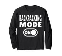 Backpacking Mode ON - Traveling Explorer Long Sleeve T-Shirt