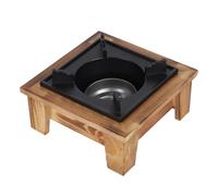 Backpacking Stove,Mini Tabletop Wood Alcohol Stove for Backpacking,Camping Kitchenware Cooking Utensil for Outdoor Picnic