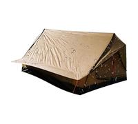 Backpacking Tent | Climbing Rodless Shelter | Weatherproof Lightweight 1-2 Person Tent for Backpacking Survival Outdoor Adventures