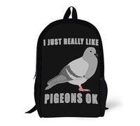 Backpacks I Just Really Like Pigeons Ok 17inch School Bag