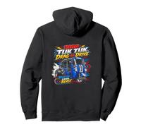 Backprint 1986 Urban Tuk Tuk Racer City Drag Edition Retro Pullover Hoodie