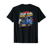 Backprint 1986 Urban Tuk Tuk Racer City Drag Edition Retro T-Shirt