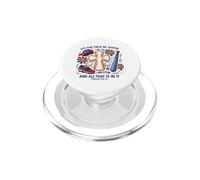 Backprint 4th July Independence Day Veterans Field Be Joyful PopSockets PopGrip for MagSafe