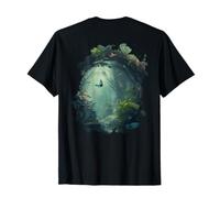 Backprint A Path Through the Magic of the Beautiful Forest T-Shirt