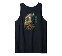 Backprint an Alien on Earth Tank Top