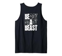 Backprint Be a Beast Tank Top