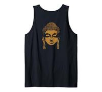 Backprint Buddha Head Siddhartha Gautama Tank Top