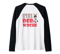 Backprint Donkey of the W oalkeeper Player Raglan Baseball Tee