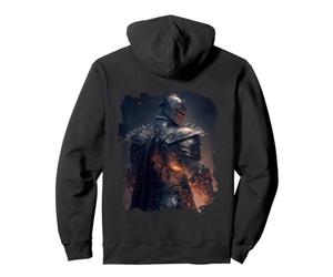 Backprint Epic Knight Hero Dark World's form Pullover Hoodie