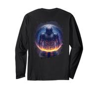 Backprint Knights in the Supernova Crystal Long Sleeve T-Shirt