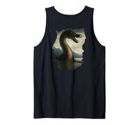 Backprint Loch Ness Mysterious Monster Tank Top