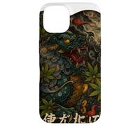 BACKPRINT - Mythic Dragon Spirit - Asian Tattoo Art Case for iPhone 14