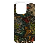 BACKPRINT - Mythic Dragon Spirit - Asian Tattoo Art Case for iPhone 15 Pro
