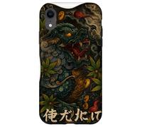 BACKPRINT - Mythic Dragon Spirit - Asian Tattoo Art Case for iPhone XR
