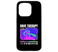 Backprint: Rave Therapy Aesthetic Techno House Trance Music Case for iPhone 15 Pro