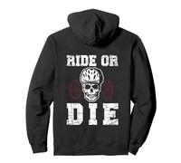 Backprint Ride or die Pullover Hoodie