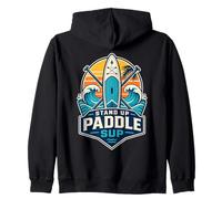 Backprint | SUP Paddleboard stand-up paddles board Supboard Zip Hoodie
