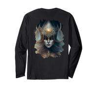 Backprint The Dark Witch of the Night Long Sleeve T-Shirt