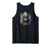 Backprint The Dark Witch of the Night Tank Top