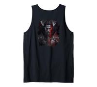 Backprint The Immortal Ruler of the Night Vampire Tank Top