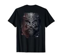 Backprint The Mighty Viking with Armor of war T-Shirt
