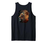 Backprint The Mystical Strong King of Wilderness and Nature Tank Top