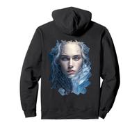 Backprint The queen of the invincible icy realm Pullover Hoodie