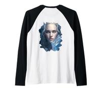 Backprint The Queen of the Invincible ICY Realm Raglan Baseball Tee