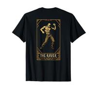 Backprint: The Raver Tarot Card Rave Outfit Techno Trance T-Shirt
