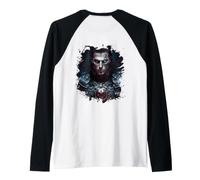 Backprint The Vampire a Legend of the Moonlight Raglan Baseball Tee