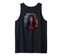 Backprint The Vampire Legend in Fantasy Guise Tank Top