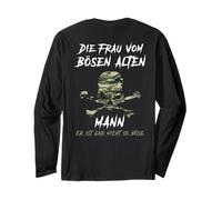 Backprint The Woman of The Evil Old Man Long Sleeve T-Shirt
