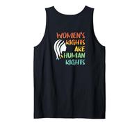 Backprint Women's Rights are Human Rights Tank Top
