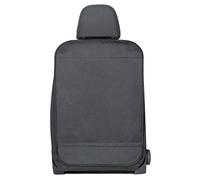 Walser Backrest Protector XL, Kick Protection Car, Robust Car Seat Protector for the Back, Rear Seat Protector 66 x 45 cm, Black
