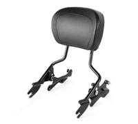 Backrest Motorcycle 4 Point Docking Kit Backrest + Pad For Touring For Road For Glide For King For Street 2014-2024