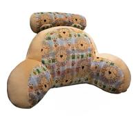Backrest Reading Pillow, Animal-print Bed Rest Back Support Pillow with Removable Cover, Soft Cuddle Cushion Plush for Adult Kids, Ideal for Reading Gaming Sleeping & Christmas Decor (Style 3,80x60CM)