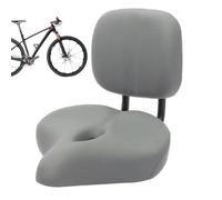 Backrest Saddle bikes Seat - Wide bicycles Cushion Chair | Extra Large Seat with Shock-Absorbing Memory Foam for Back Support, Mountain Riding Comfort, Long Distance Cycling, Road bikes Upgrade