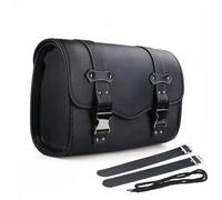 Backrest Tool kit Motorcycle Saddlebag Vintage PU Leather Tool Travel Luggage Seat Bag for Rebel 250 500 1100 300 W400 W650 XL883L SR400(Style 1)