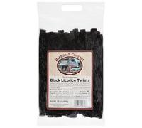 Backroad Country Old Fashioned Classic Black Licorice Twists - Licorice Candy - Made in the USA - 16 OZ (Pack of 1)