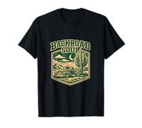 Backroad Soul Vintage Truck Desert Cactus Western Sunset T-Shirt