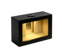 Backroom Abyss Mirror Photo Frame, Endless Corridor Optical Illusion Decor
